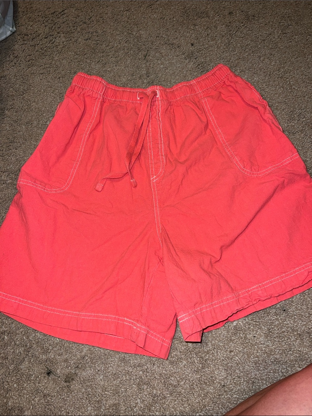 Pappagallo Coral Elastic Waist Shorts
